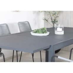 Marbella t Loungesæt - Havemøbelsæt - Sort,Grå