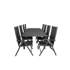 Marbella t Loungesæt - Havemøbelsæt - Sort