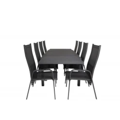 Marbella t Loungesæt - Havemøbelsæt - Sort