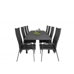 Marbella t Loungesæt - Havemøbelsæt - Sort