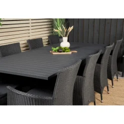 Marbella t Loungesæt - Havemøbelsæt - Sort