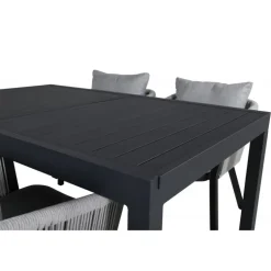 Marbella t Loungesæt - Havemøbelsæt - Sort,Grå