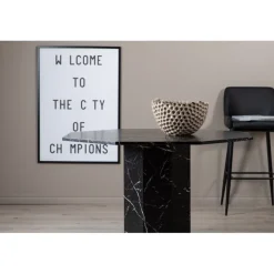 Marbs Rundt spisebord - Sort