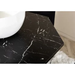 Marbs Rundt Spisebordssæt - Sort