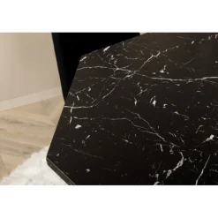 Marbs Rundt Spisebordssæt - Sort