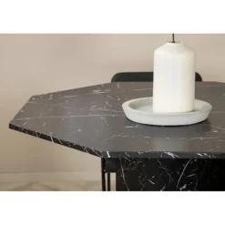 Marbs Rundt Spisebordssæt - Sort