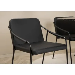 Marbs Rundt Spisebordssæt - Sort