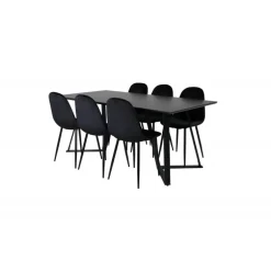 Marina e Spisebordssæt - Sort