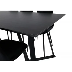 Marina e Spisebordssæt - Sort