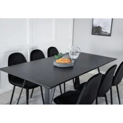 Marina e Spisebordssæt - Sort