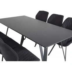 Marina e Spisebordssæt - Sort