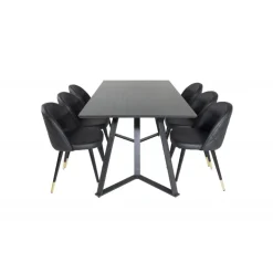 Marina e Spisebordssæt - Sort