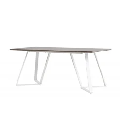 Marina Spisebord - Grå og Hvid