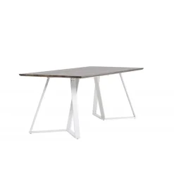 Marina Spisebord - Grå og Hvid