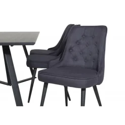 Marina Spisebordssæt - Sort