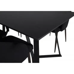 Marina Spisebordssæt - Sort