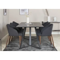 Marina Spisebordssæt - Sort