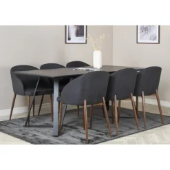 Marina Spisebordssæt - Sort
