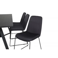 Marina Spisebordssæt - Sort