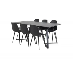 Marina Spisebordssæt - Sort