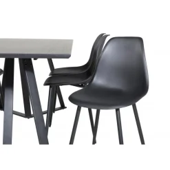 Marina Spisebordssæt - Sort