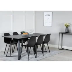 Marina Spisebordssæt - Sort