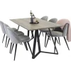 Marina t Spisebordssæt - Sort og Grå