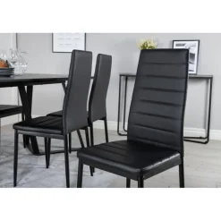 Marina t Spisebordssæt - Sort