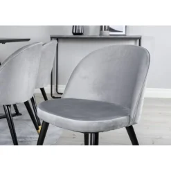 Marina t Spisebordssæt - Sort og Grå