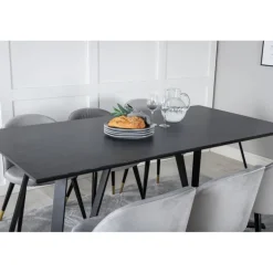 Marina t Spisebordssæt - Sort og Grå