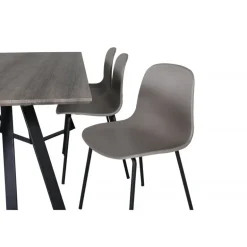 Marina t Spisebordssæt - Sort og Grå