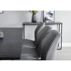 Marina t Spisebordssæt - Sort og Grå