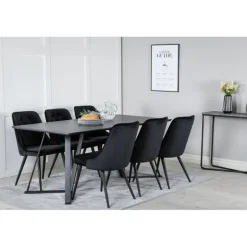 Marina t Spisebordssæt - Sort