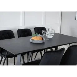 Marina t Spisebordssæt - Sort