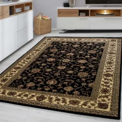 Marrakesh 210 tæppe - Sort