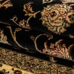 Marrakesh Orientalsk tæppe Orientalisk - Sort