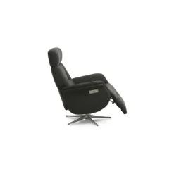 Mars 4 lænestol m/elbetjent fodskammel/ryg – stof