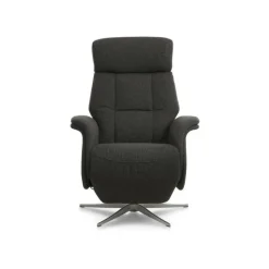 Mars 4 lænestol m/elbetjent fodskammel/ryg – stof