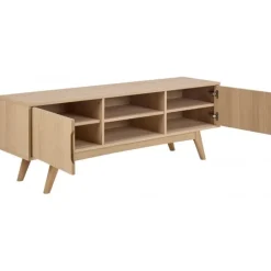 Marte Tv-bord Hvidolieret Eg 160cm