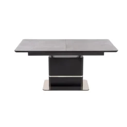 MARTIN bord MørkeGrå, ben Sorte