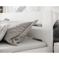 MATILDA 160x200 seng - Hvid