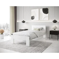 MATILDA 90x200 Seng - Hvid Massivt Bøgetræ