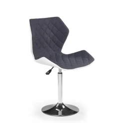 MATRIX 2 Barstol, - Hvid / Grå