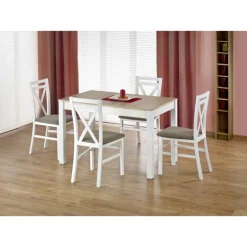 MAURYCY bord - Sonoma eg. / Hvid