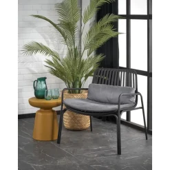 MELBY Hvilestol, Sort / Grå