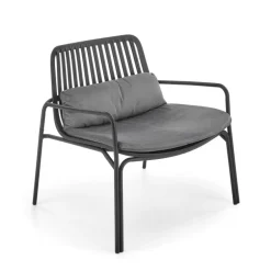 MELBY Hvilestol, Sort / Grå