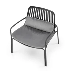 MELBY Hvilestol, Sort / Grå