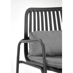 MELBY Hvilestol, Sort / Grå