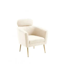 MELISA lænestol cream / guld