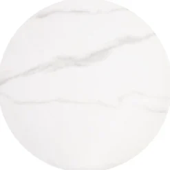 MERCURY 3 sæt af 2 sofaborde, Hvid marmor / guld